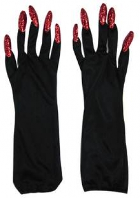 Guantes con uñas