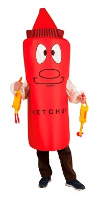 Disfraz de Bote de Ketchup