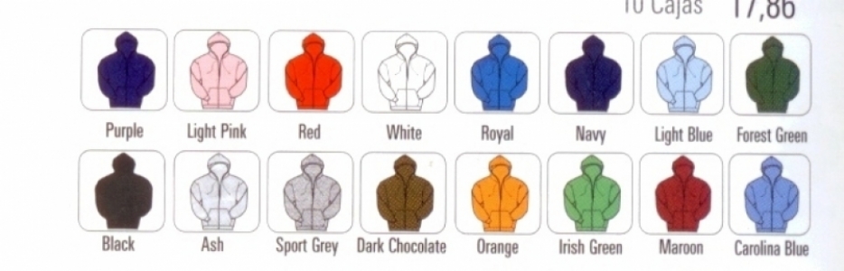 Sudaderas capucha y cremallera